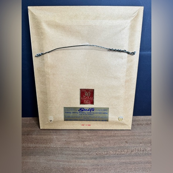 Gorgeous Vintage Still Life Oil Painting By M. Gris Bouquet of Roses Art Work - Picture 4 of 7